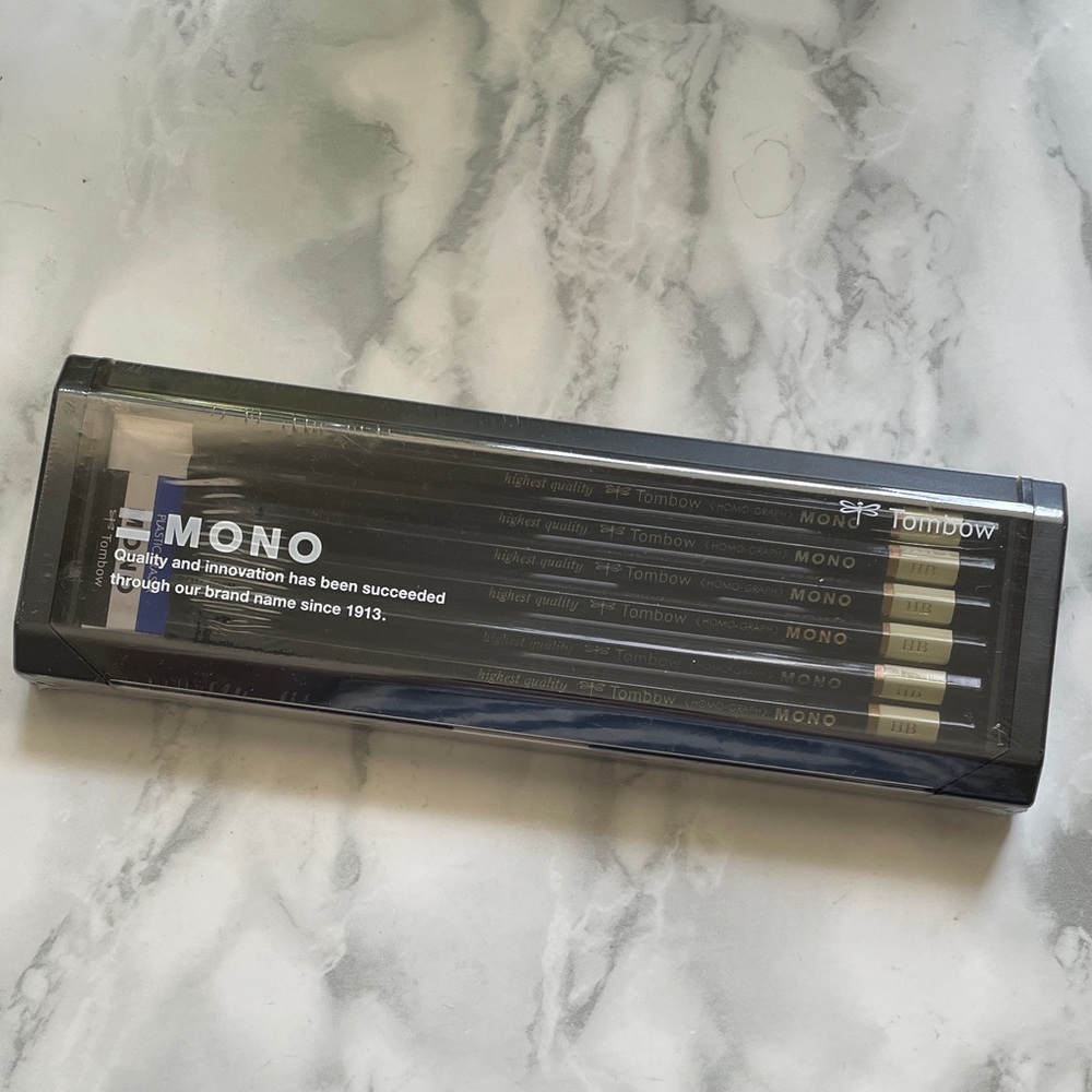 Sealed MONO TOMBOW pencils hb SET